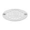 Oatey Oatey 3-3/8 in. Polished Chrome Stainless Steel Shower Drain Strainer 42358 - alternate 1